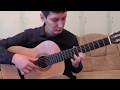 Игра на гитаре Испанская мелодия  Malaguena (Cover)