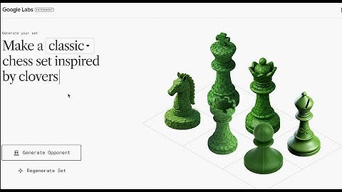 GenChess: Making Custom Chess Pieces with Google Gemini!