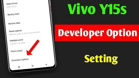 vivo y15s developer option setting | vivo y15s me developer setting on kaise kare