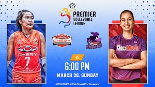 CHERY TIGGO vs. CHOCO MUCHO - Full Match | Preliminaries | 2022 PVL Open Conference CHERY TIGGO vs. CHOCO MUCHO - Full Match | Preliminaries | 2022 PVL Open Conference