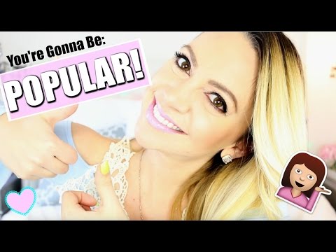How to be a MORE LIKEABLE PERSON!!! 9 Popularity Tricks! TEEN EDITION