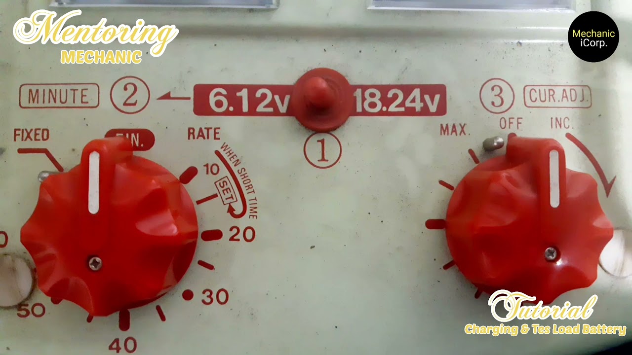 TUTORIAL CHARGING & TEST LOAD BÀTTERY