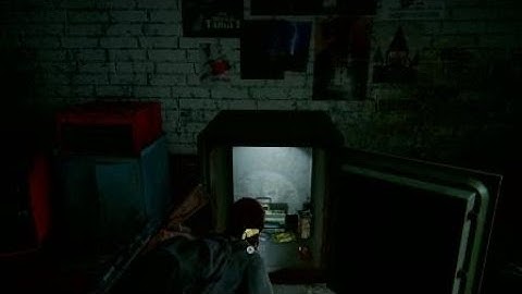 The Last of Us™ Part 2 unlocking safe with no code