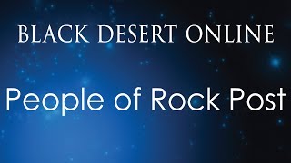 Black Desert Online Knowledge Guide | Character | People of Valencia | People of Rock Post