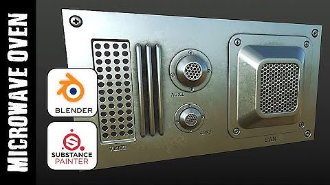 BLENDER & SUBSTANCE PAINTER: MODELING/TEXTURING (PART 2)