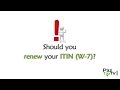 ITIN Renewal
