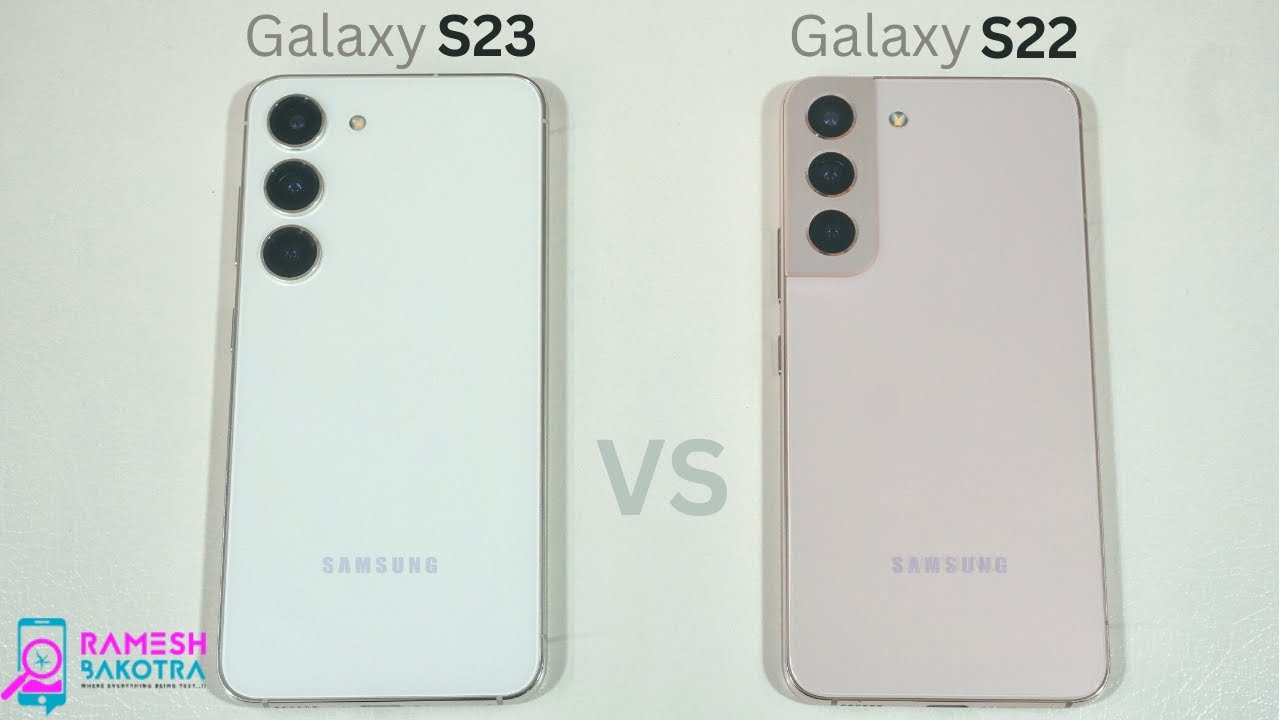 Samsung Galaxy S23 vs Galaxy S22 SpeedTest and Camera Comparison