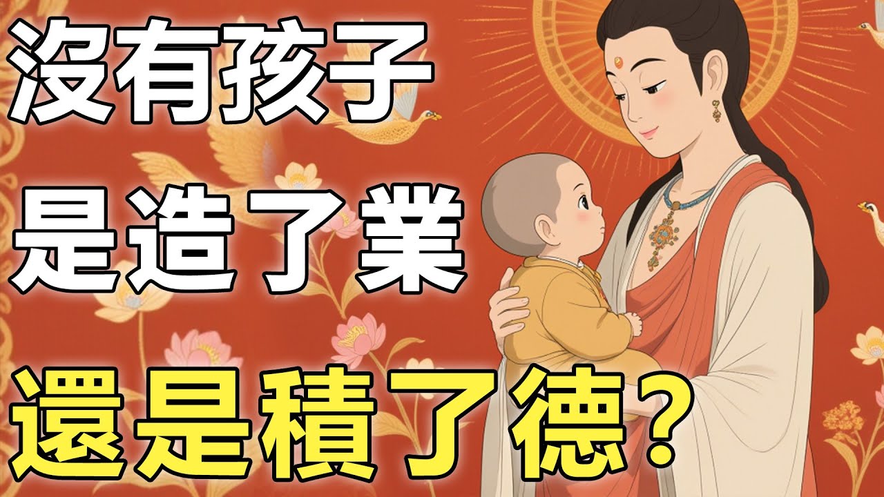 沒有孩子是造了業，還是積了德？孟婆一句話說明，來生不必還這三種債了！【孩子|因果|福報】