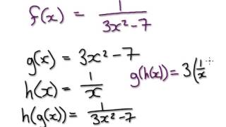 Video 1055 - Composite Functions Example 2