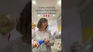 Avoid This Mistake When Inflating Party Balloons