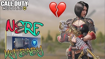 PUMP CLASS GOT SUPER NERF 🥺 SEASON 10 COD MOBILE | PUMP CLASS GLITCH FIXED CODM S10
