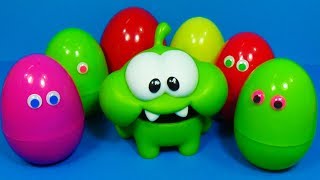 A Lot Of Candy! Om Nom Disney Cars Minions Angry Birds Ben And Holly's Little Kingdom Eggs