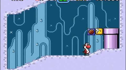 Frigid Iceberg - Yoshi Dawn of the Darkness (Super Mario World custom level)
