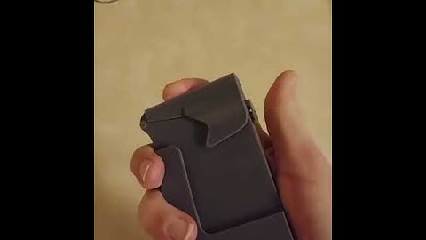 3D Printed Wallet clip prototype