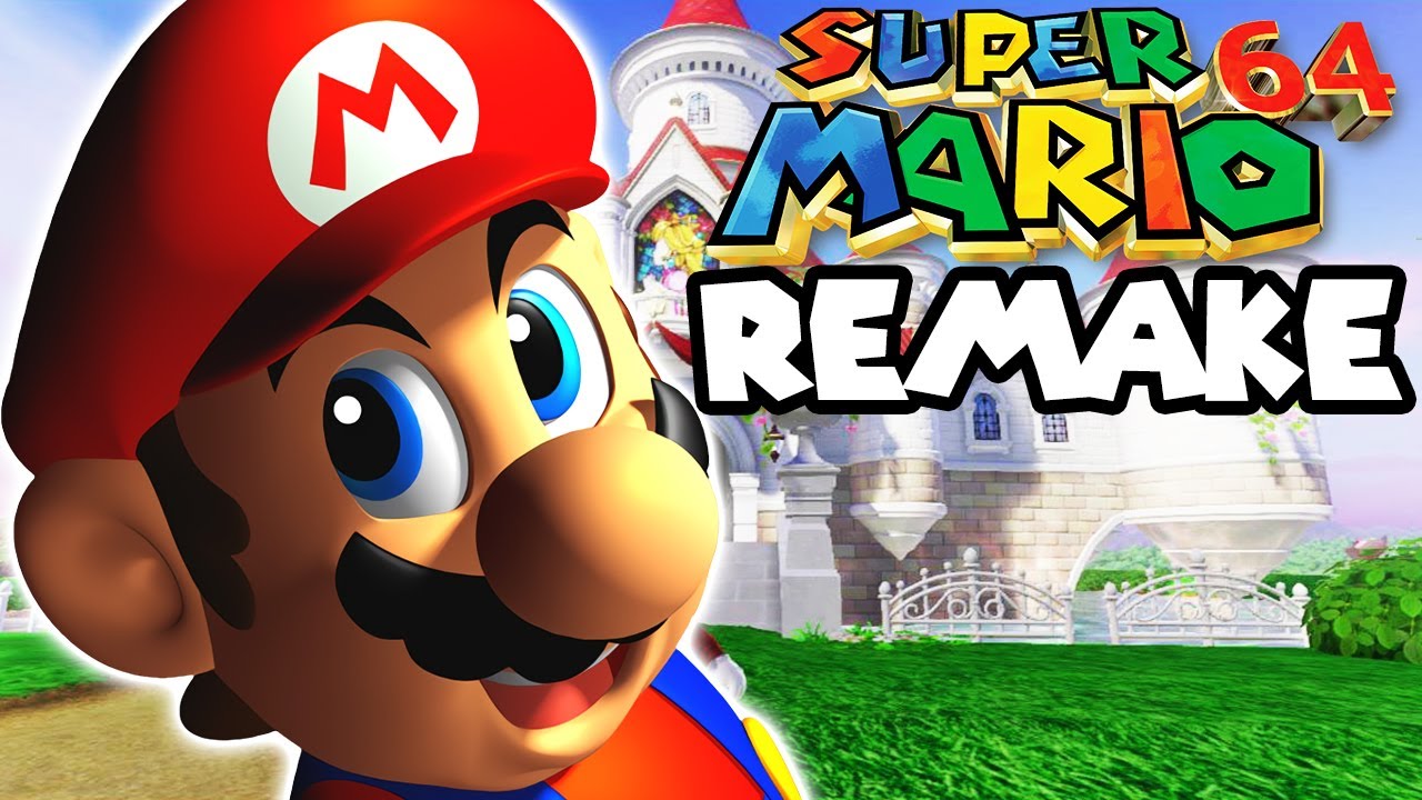 A Super Mario 64 Hd Remake Youtube