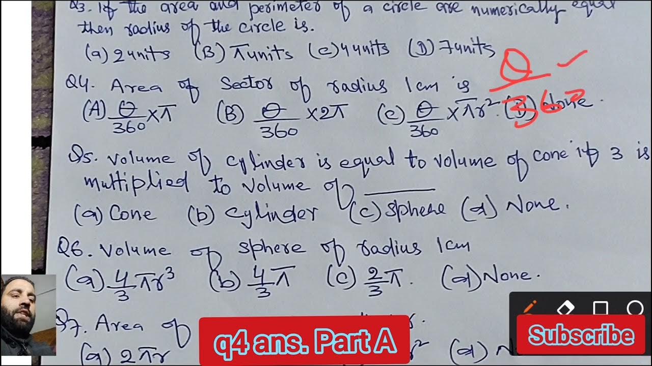 Mcqs maths jkbose 10th jkbose mcqs 10th jkbose class 10 mcqs of
