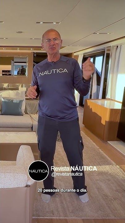 ✨ Um salão que parece um apartamento de luxo! | Ferretti 1000