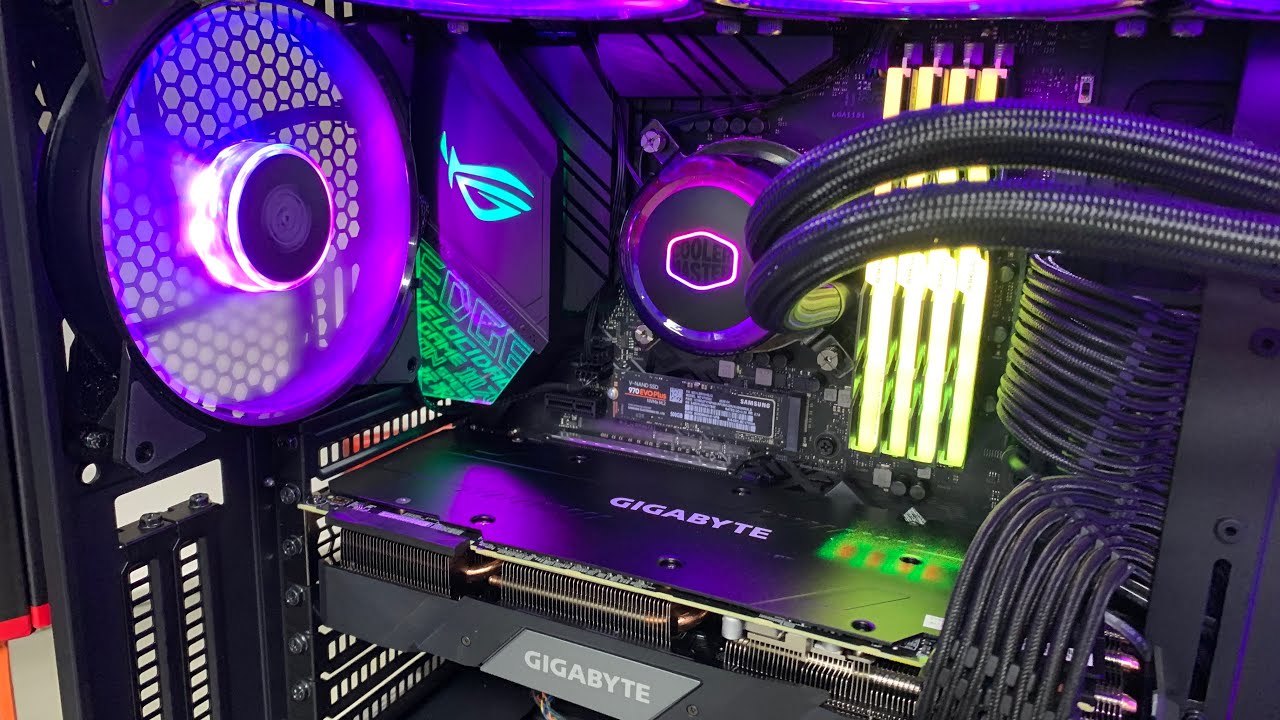 9k Computer Custom 4K Intel i9 9900k Gaming PC - YouTube