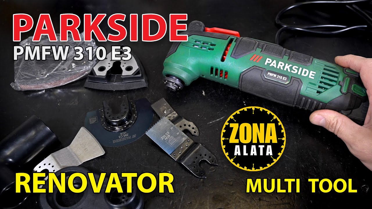 PARKSIDE PMFW 310 E3 - Multitool - Multi tool - Review - TEST 4k - YouTube