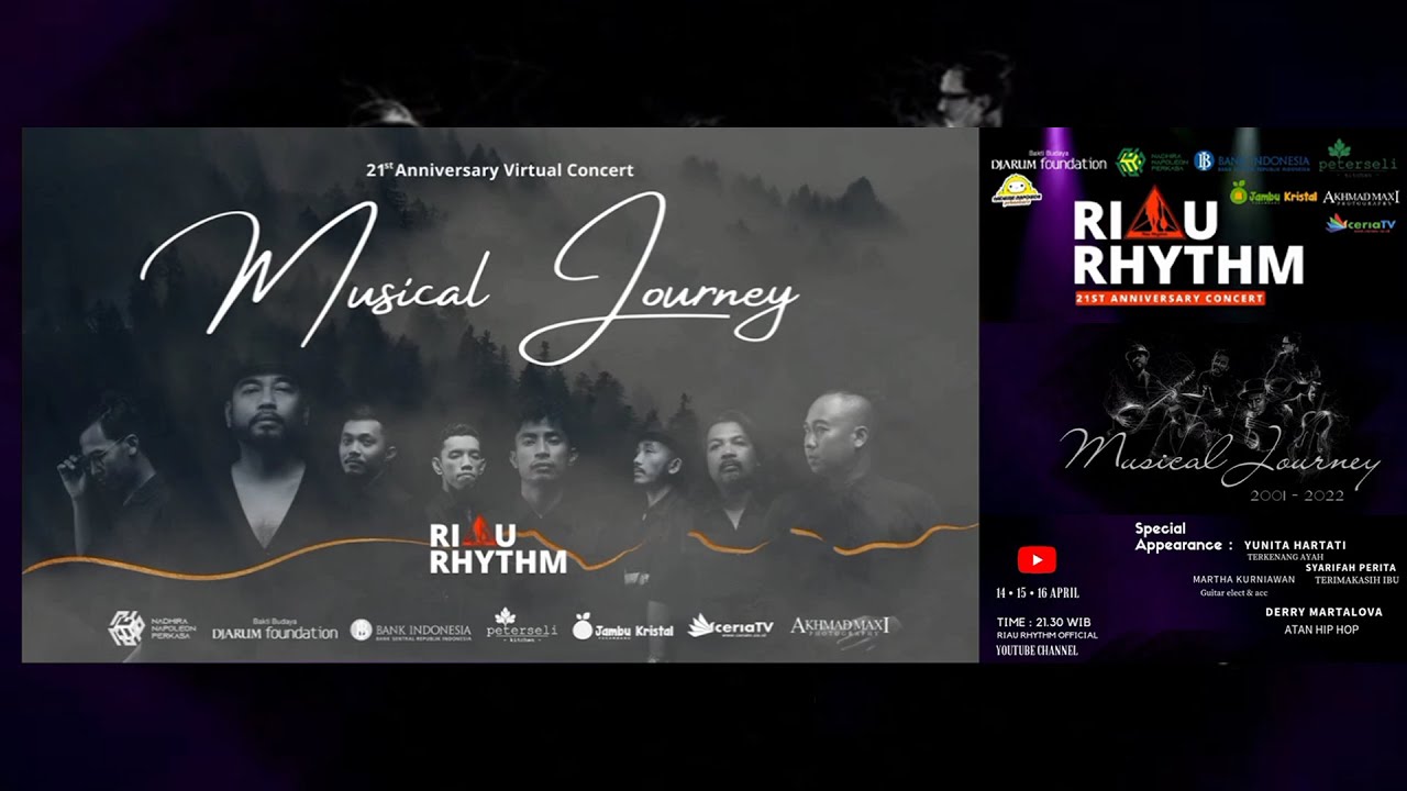 Day #1 SATELLITE OF ZAPIN ALBUM • 21st RIAU RHYTHM Virtual Concert • #riaurhythm #musikmelayu Day #1 SATELLITE OF ZAPIN ALBUM • 21st RIAU RHYTHM Virtual Concert • #riaurhythm #musikmelayu