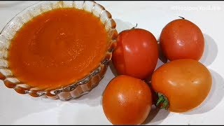 Homemade Thick & Fresh Tomato Sauce Ketchup for Canning or Storing