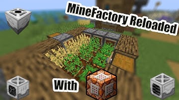 MineFactory Reloaded in Vanilla Minecraft [1.14] - Planter, Fertilizer & Harvester