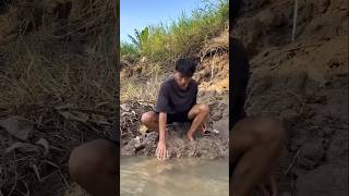 Survival skill: water 💦 purification in the wild #camping #survival #outdoors#bushcra