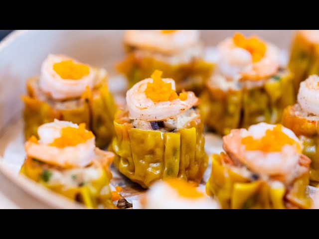 Cantonese Shrimp Siu Mai (Learn to make the Most Popular Dim Sum) class=