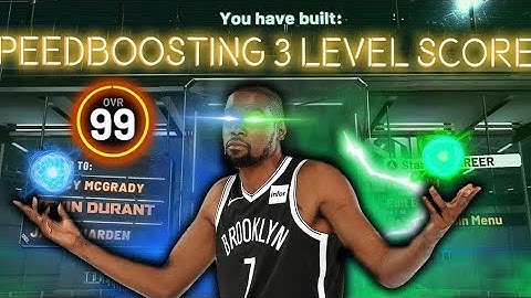 KEVIN DURANT DEMI-GOD BUILD 6’7 SPEED-BOOSTING SMALL FORWARD . BEST BUILD IN NBA 2k20?!