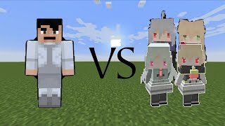 A Viltrumite vs SUGURI squad (Minecraft bedrock edition mob battle)