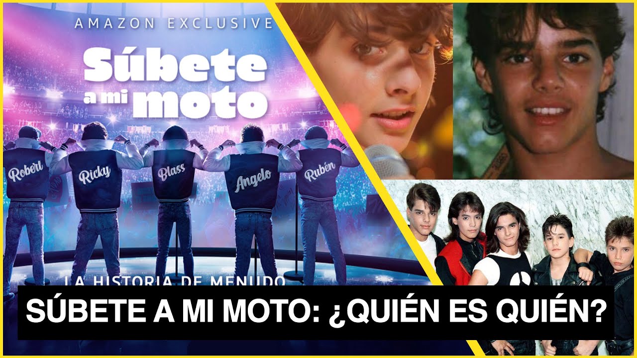 ¿Quién es quién en Súbete a mi moto, La serie de menudo?