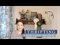 THRIFTING &amp; STYLING! THRIFT WITH ME FOR HOME DECOR + THRIFT HAUL! / Goodwill Thrifting