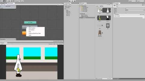 EYES: E-Design Codemakers Tutorials - Unity Part 5 - Animation States, Flags and Transitions