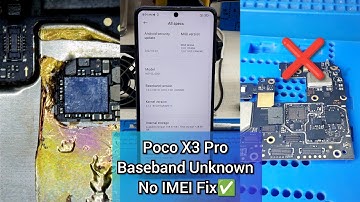 Poco X3 Pro Baseband Unknown No Imei 100% Solution Fix✅  #MI #POCO  @androidsolutions4792