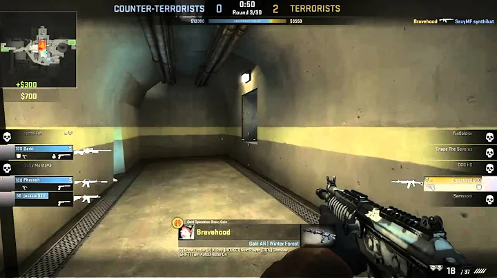 CSGO | My first 1v5 ace in MM (Gold nova 1)