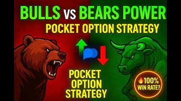 🔥 Bulls vs Bears Power Indicator on Pocket Option | Powerful Trading Strategy Explained! 📊