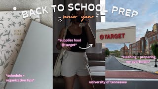 Prep For BACK TO SCHOOL | supplies haul, organization, tips