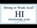 Strong Acids and Their Properties