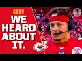 Patrick Mahomes discusses Raiders stepping on Chiefs logo | CBS Sports HQ