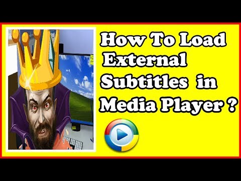 How To Load External Subtitles in Media Player | Load Subtitles in Media Player Classic