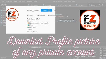 How to download Instagram profile pic using python