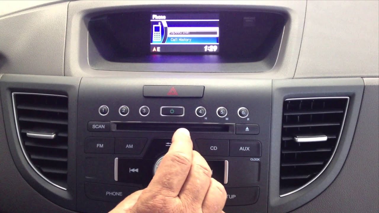 Honda CR-V How To Delete Bluetooth Phone - YouTube