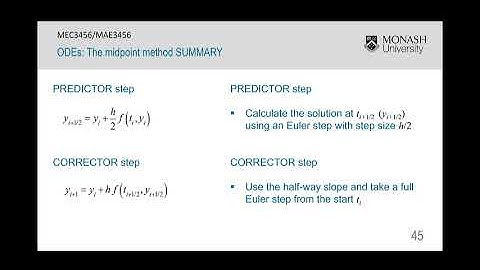 ODE 04 MidpointMethod