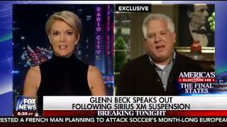 Megyn Kelly Asks Glenn Beck About Brad Thor Donald Trump Assassination Controversy 6/6/16