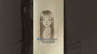 'crying makes your lashes longer' #art #artist #shorts #fypシ #eyes
