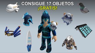 CONSIGUE 17 ITEMS GRATIS EN ROBLOX | 24 DE MAYO 2023