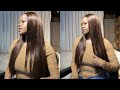 IT&#39;S GIVING WINTER HOT CHOCOLATE 🍫 | 22INCH CHESTNUT BROWN FRONTAL feat CELIE HAIR