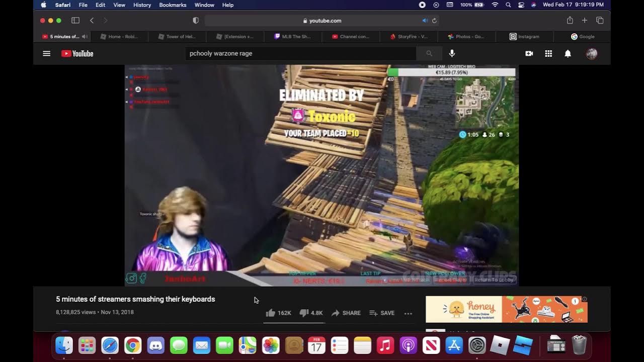 5 minutes of streamers smashing their keyboards Reaction (Ronald Reacts