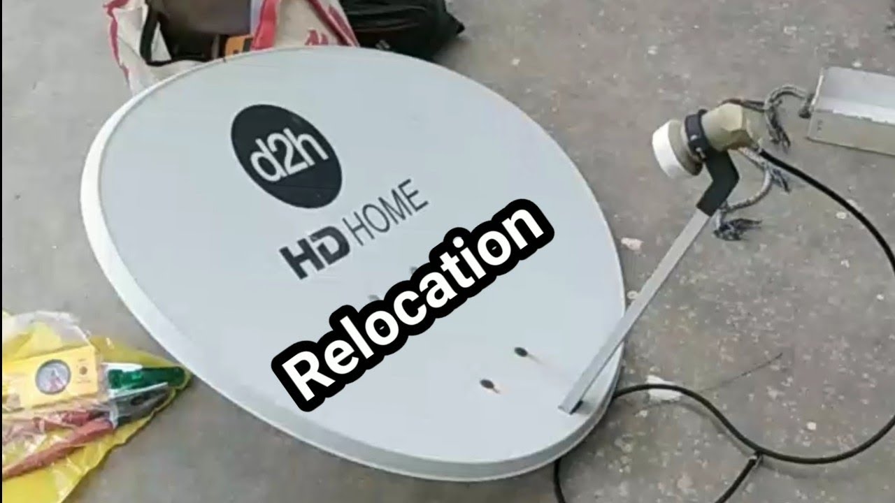 How to D2h relocation in the dish