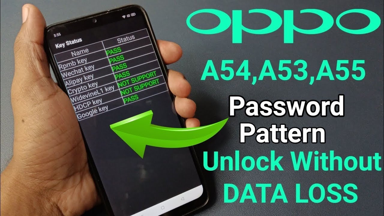 Oppo ka lock kaise remove kare How to remove pin pattern password on